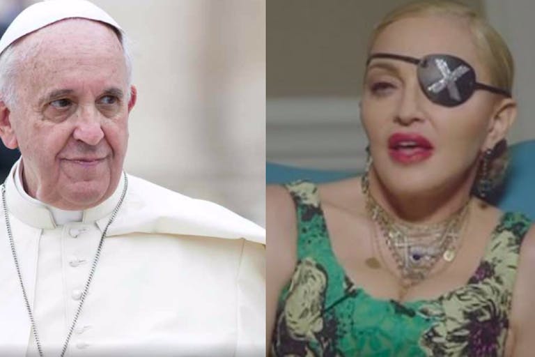 Madonna, Pope Francis