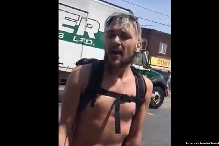 Jordan Hunt assaults pro-life