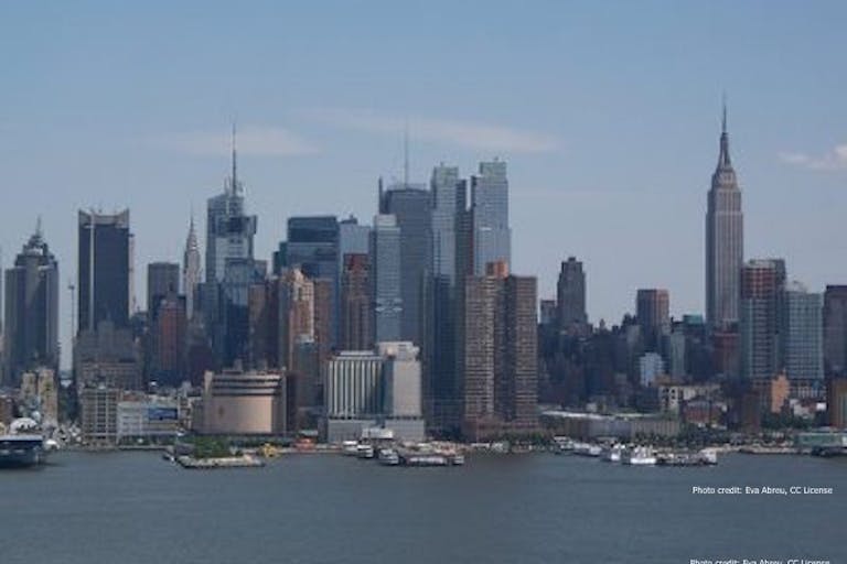 New York city skyline