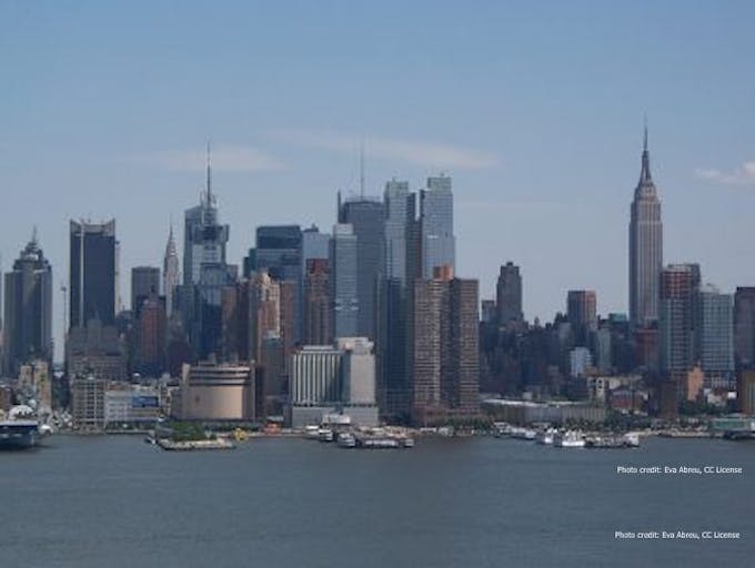 New York city skyline