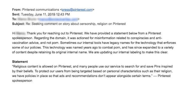 Pinterest changes reasons for blocking pro-life group Live Action Image: Pinterest changes reasons for blocking pro-life group Live Action