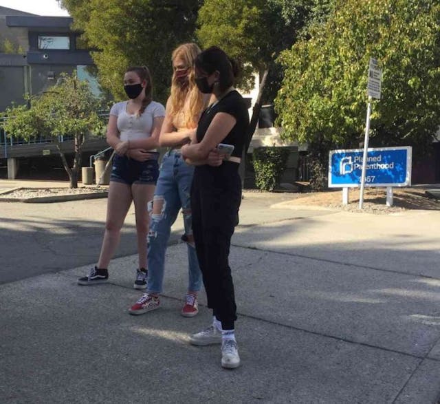 Pro-lifers claim accusations prompting local California buffer zone ordinance are false image