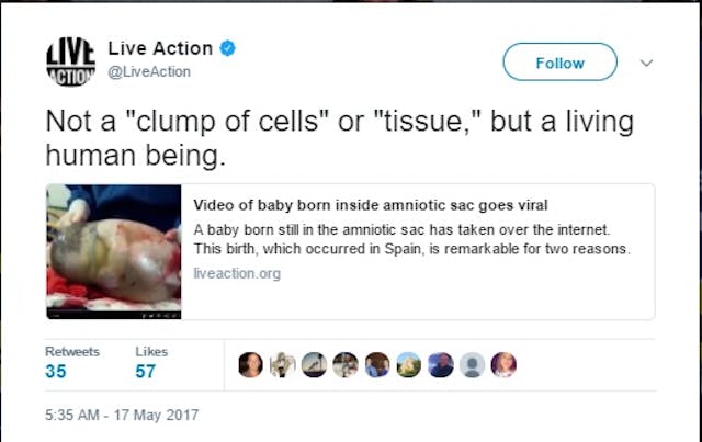 Twitter censors Live Action example of inflammatory tweet