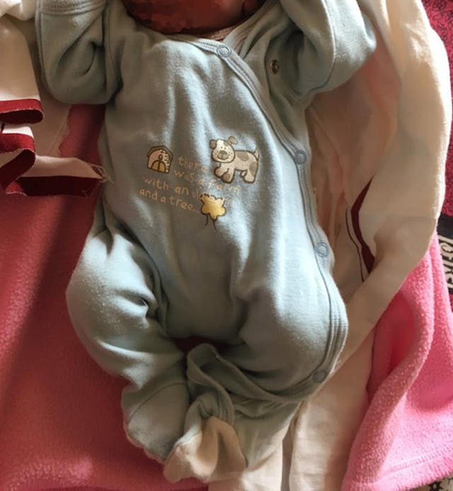 Malliga’s baby boy (face concealed to protect privacy) rape, chose life