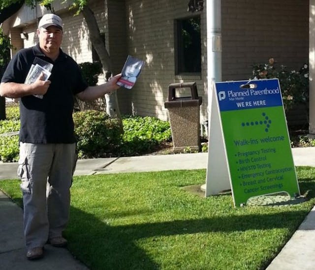 Don Blythe at Planned Parenthood