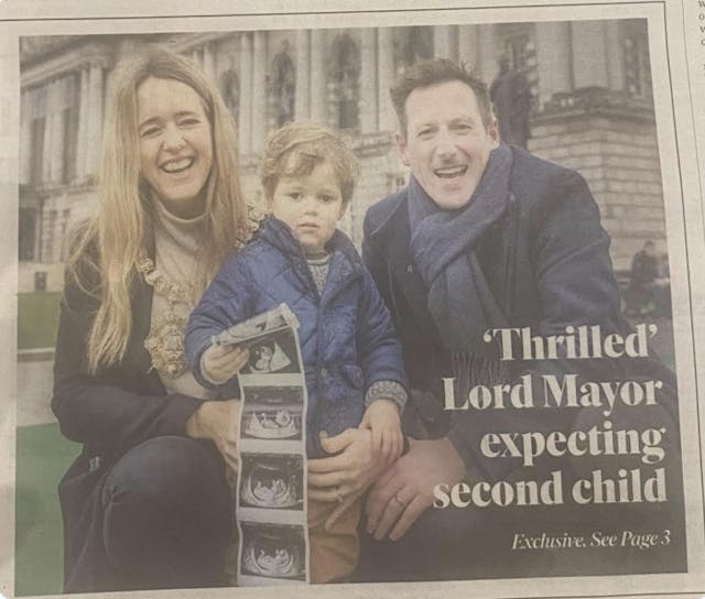 Photo via Both Lives Matter Twitter. Belfast Telegraph.
