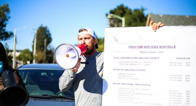 AJ Hurley of Survivors of the Abortion Holocaust/Photo: Cassidy Shooltz (cassidyelainephotography.com) AJ Hurley of Survivors of the Abortion Holocaust/Photo: Cassidy Shooltz (cassidyelainephotography.com)