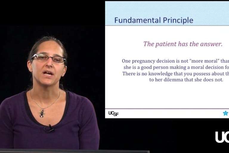 Alissa Perrucci claims all pregnancy options are moral Image: Alissa Perrucci all pregnancy options are moral