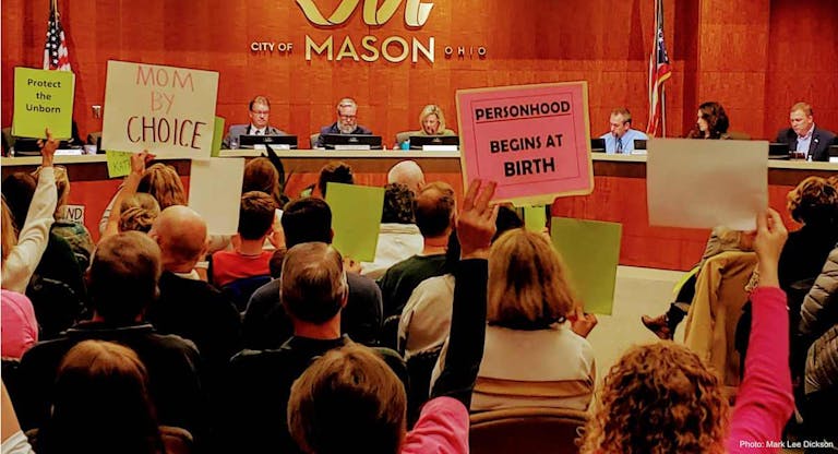 mason ohio city council mark lee dickson