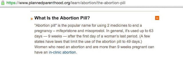 PP abortion pill, mifepristone, medication abortion, RU486, dangerous for women, Planned Parenthood
