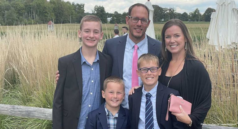 Laura Fleishour and family