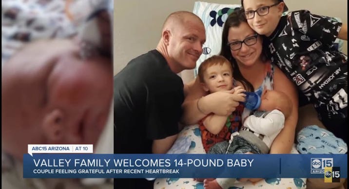 miracle baby 14 pounds