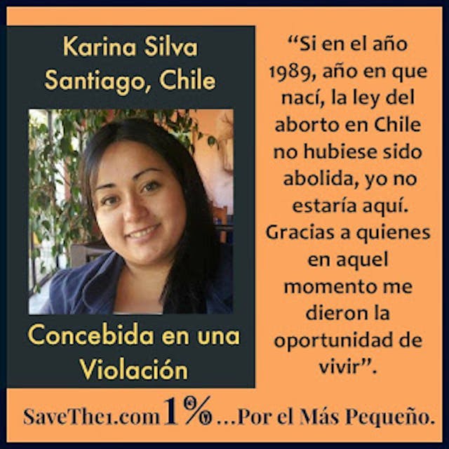 Karina Silva concebida en una violacion