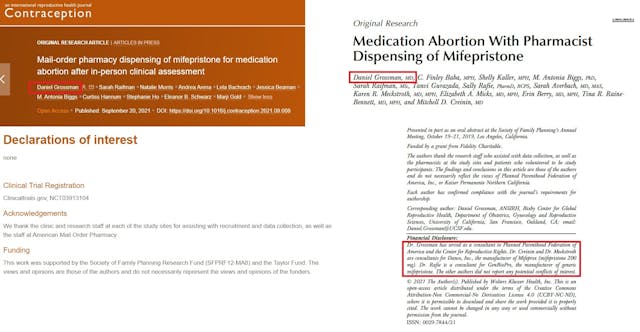 Grossman abortion pill by pharmacy studies Image: Grossman abortion pill by pharmacy studies