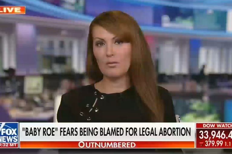 Image: Fox News Contributor Dagan McDowell Abortion will be stain on nation similiar to eugenics movement