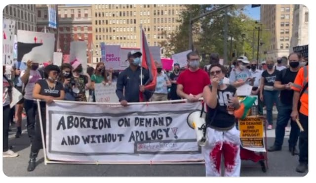 Refuse Fascism formerly Refuse and Resist at Women’s March 2 (Image: Twitter) Image: Refuse Fascism formerly Refuse and Resist at Women's March 2 (Image: Twitter)