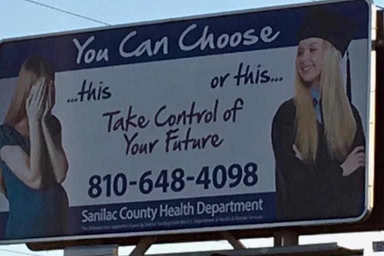 billboard-michigan-pregnant