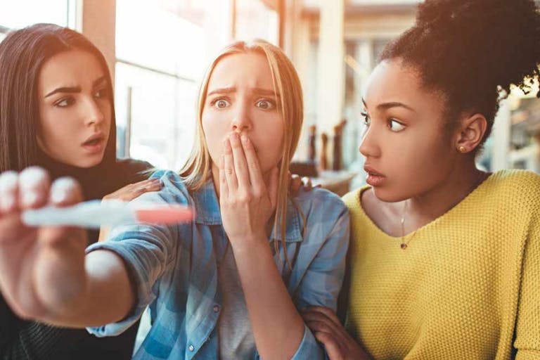 teen-pregnancy-unexpected-unplanned-positive-pregnancy-test