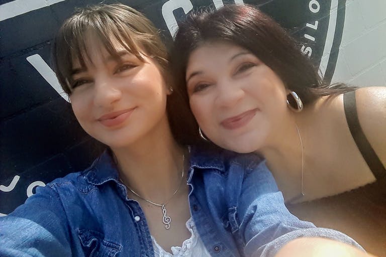 Ashley Farmer attempted suicide after her abortions. She is pictued hear with her daughter.