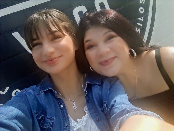 Ashley Farmer attempted suicide after her abortions. She is pictued hear with her daughter.