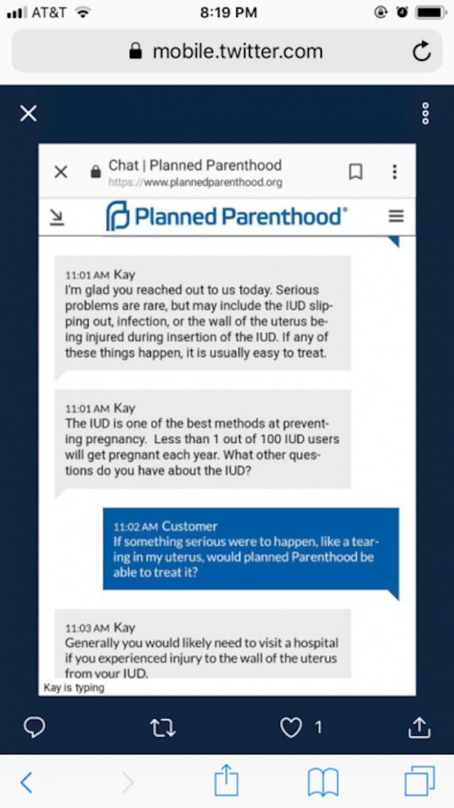 When Planned Parenthood injures a woman, who pays? She does. image