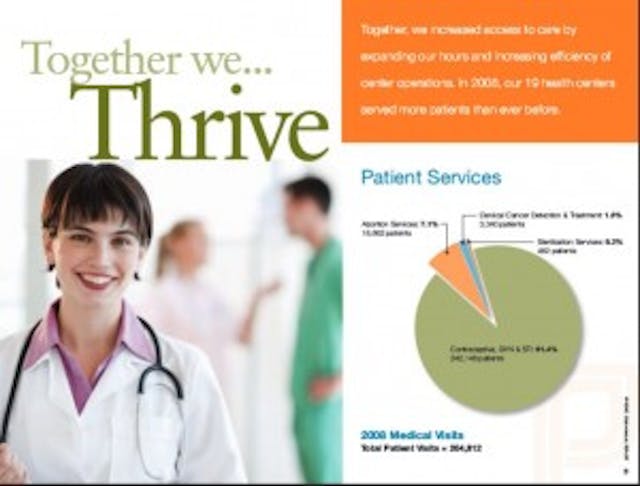 Planned Parenthood of the pacific Southwest 2008 annual report