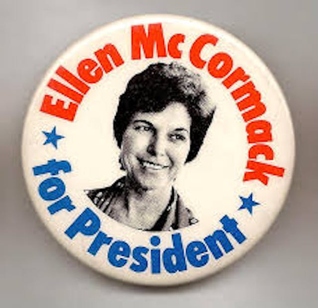Ellen McCormack profile Democratic presidential candidate Ellen McCormack prolife presidential candidate
