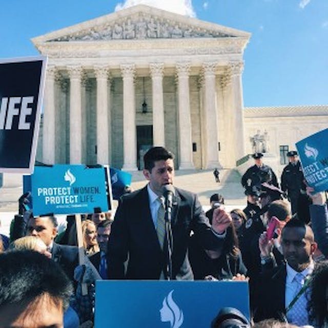 Speaker of the House Paul Ryan fighting to protect them both