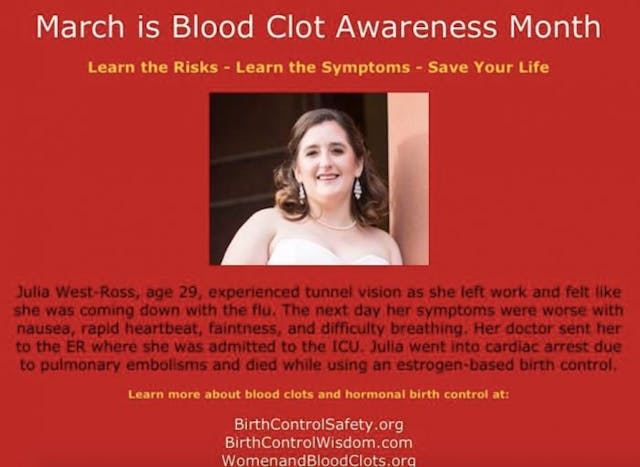 ‘Sweetening the Pill’ Facebook shares stories of women who died from hormonal contraception image