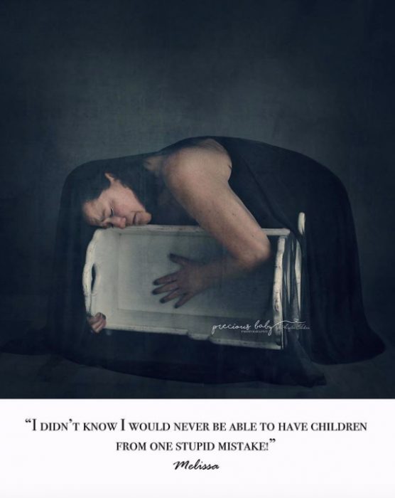 Powerful: Photographer brings post-abortion grief to life in new photo series image
