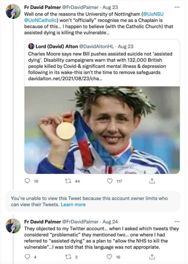 UK university refuses Catholic priest as chaplain for condemning abortion and assisted suicide image