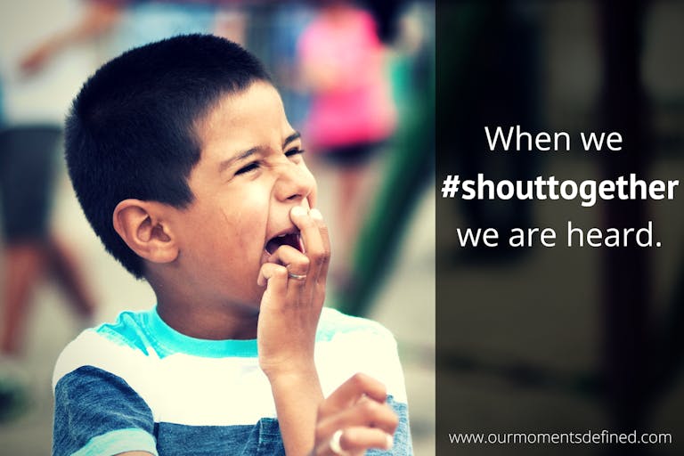 #Shouttogether