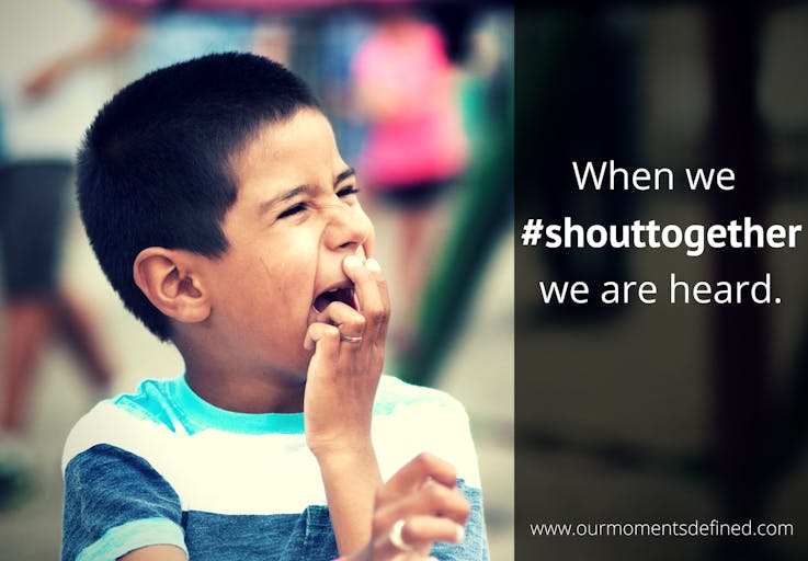 #Shouttogether