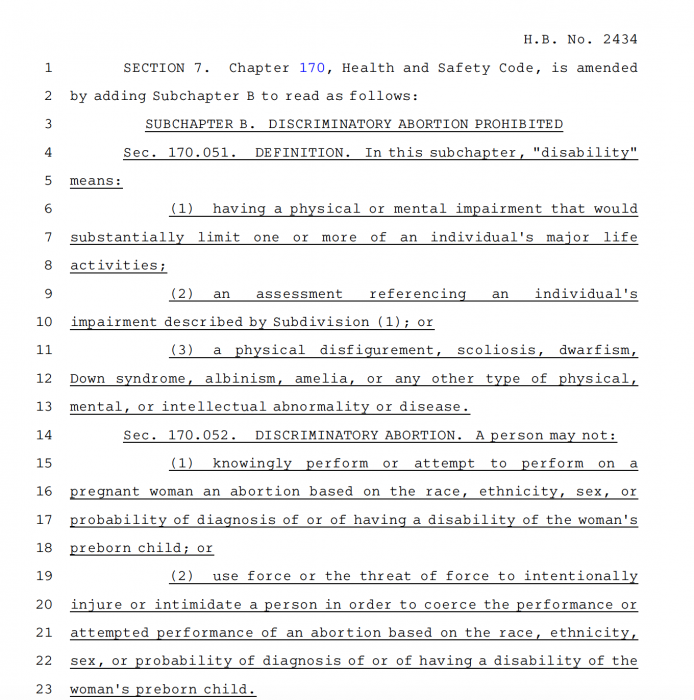 Texas lawmakers seek to do opposite of NY, end late-term abortions image