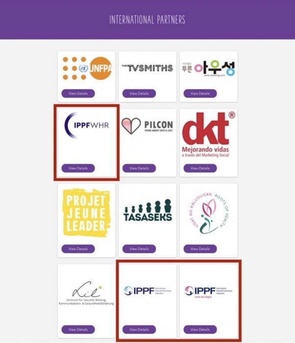 AMAZE international partners