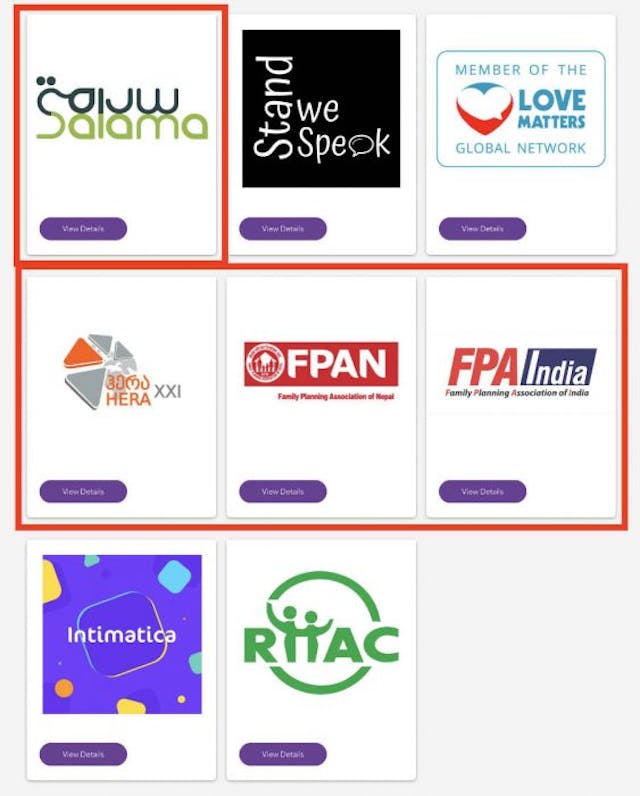 AMAZE International partners 2 AMAZE International partners 2