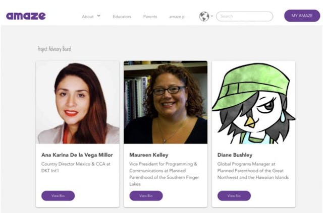 AMAZE board members work for PP AMAZE board members work for PP