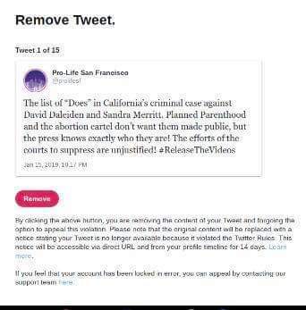 UPDATE: Twitter locks multiple pro-life accounts, citing ‘abusive behavior’ image