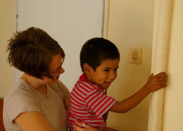 Ginger Newingham and her son Nasko