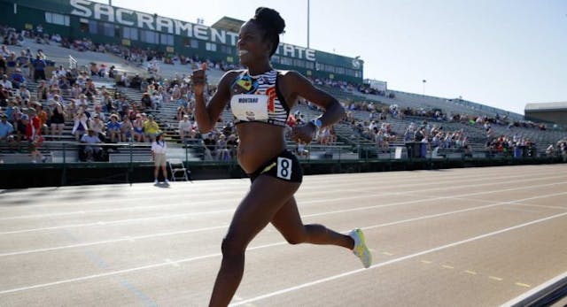 SACRAMENTO, CA – JUNE 22: Alysia Montano… Day 1 of the 2017 USA Track & Field Championships… Sacramento, California. (Photo by Andy Lyons/Getty Images) SACRAMENTO, CA – JUNE 22: Alysia Montano… Day 1 of the 2017 USA Track & Field Championships… Sacramento, California. (Photo by Andy Lyons/Getty Images)
