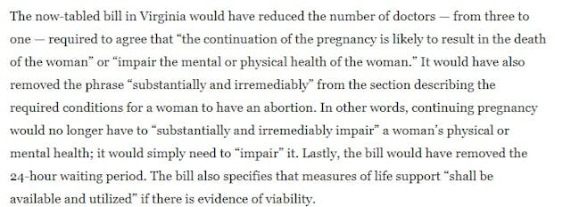 Image: WAPO part of Fact Check after SOTU on Trump and abortion