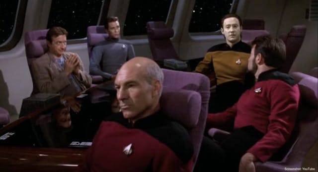 Star Trek: The Next Generation “Evolution” (Screenshot: YouTube) Star Trek: The Next Generation “Evolution” (Screenshot: YouTube)