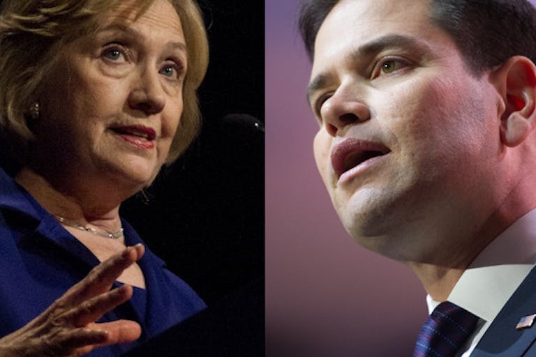 Hillary-Rubio