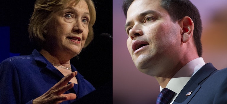 Hillary-Rubio