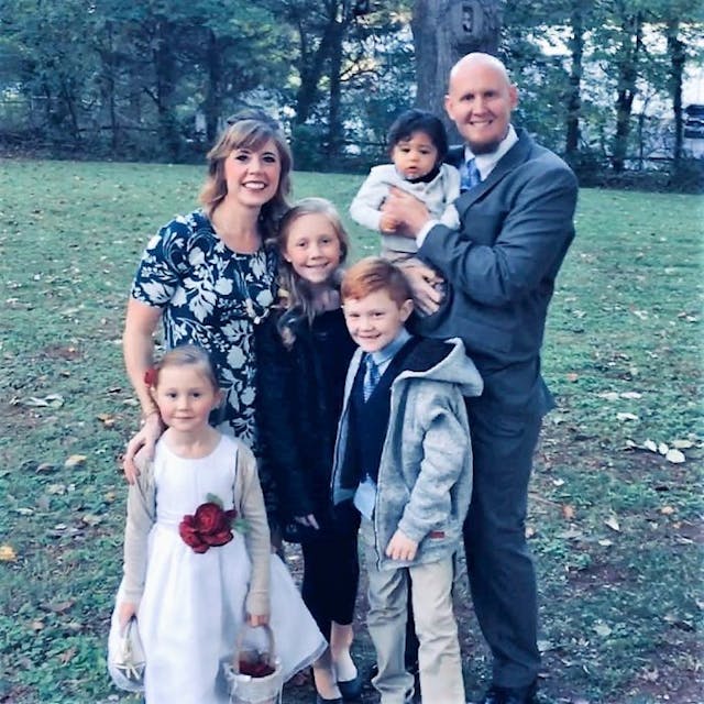 The Moberley family. Photo via Facebook. via Facebook