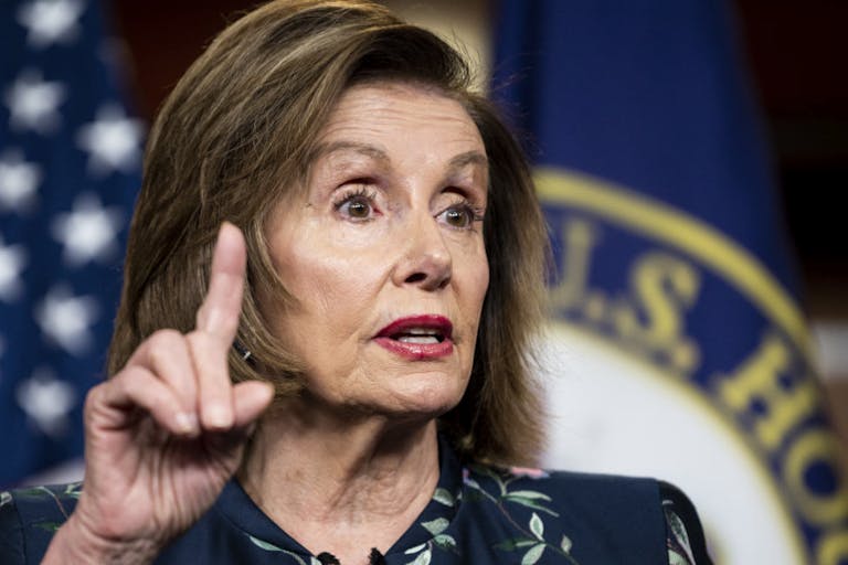 Speaker of the House Nancy Pelosi