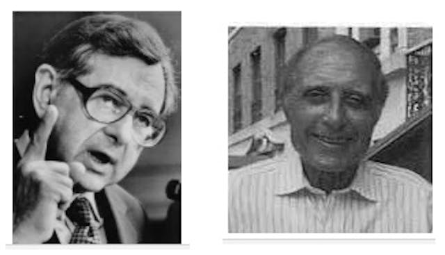 Bernard Nathanson (left) and Lawrence Lader (right) pushed abortion Planned Parenthood, abortion, NOW