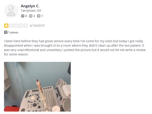 Planned Parenthood patient shares alleged photo of bloodstained equipment at NY facility image
