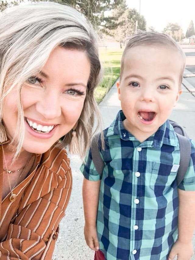 Kecia Cox and her son Noah via Facebook