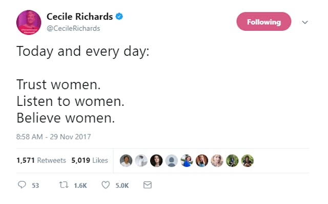 trust women